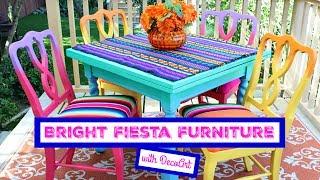 HOW TO: Bright Fiesta Furniture | DecoArt®