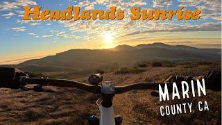 Headlands Sunrise | Marin County MTB