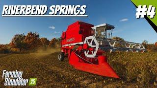 THE END OF HARVEST | Farming Simulator 25 - Riverbend Springs | Episode 4