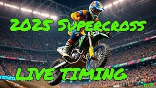 Practice/Qualifying 2025 Supercross Indianapolis LIVE TIMING