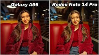 Samsung Galaxy A56 vs. Redmi Note 14 Pro Kameratest