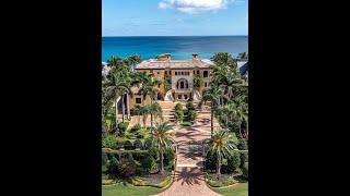 $42 Million Luxury Mansion Tour | Palatial Oceanfront Estate | Highland Beach, Florida