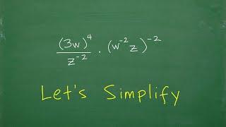 Let’s Simplify the Algebra Expression – Power and Exponent Rules