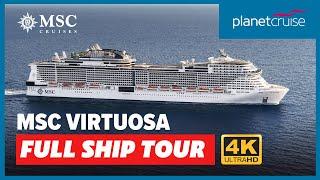 Full ship tour MSC Virtuosa | Planet Cruise