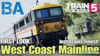 WEST COAST MAINLINE OVER SHAP FIRST LOOK - Preston To Carlisle - Just Trains - Train Sim World 5