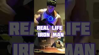 Real Life Iron Man Suite  #science #facts #ironman