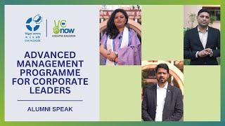 IIM Indore's Advanced Management Programme for Corporate Leaders | Alumni Speak