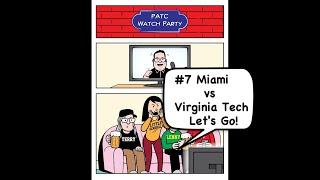 Miami vs Virginia Tech CFB PATC Watch Party!