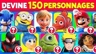 Devine le Personnage en 3 Secondes | Vice-versa 2, Spider-Man, Minions, Disney | Hero Quiz