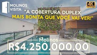 A COBERTURA DUPLEX DE R$4.350.000,00 MAIS BONITA QUE VOCÊ JÁ VIU | MC3368