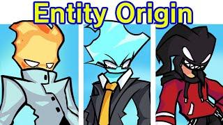 Friday Night Funkin' VS Entity Origins BREAKOUT Full Week Cutscenes (FNF Mod) Agoti Solazar Prequel