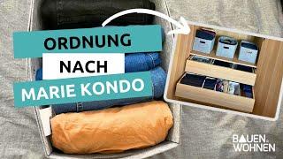 Ordnung mit System: Marie Kondo I BAUEN & WOHNEN