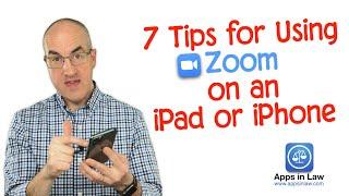 7 Tips for Using Zoom on an iPad or iPhone