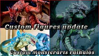 Custom S.H.Monsterarts Monster Hunter Rathalos & Many More!