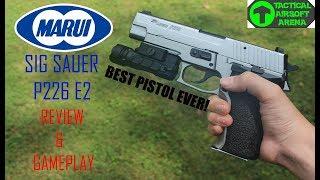 Tokyo Marui P226 E2 Review & Gameplay | TAA Manassas | QSAirsoft