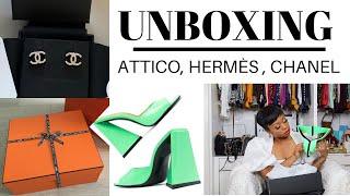 UNBOXING:  THE ATTICO, HERMES & CHANEL