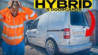 My TSI VW CADDY “R” BUILD GETS HYBRID BUMPERS & GOLF R INTERIOR