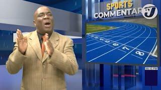 The National Stadium Track Redone in the National Colours | TVJ Sports Commentary