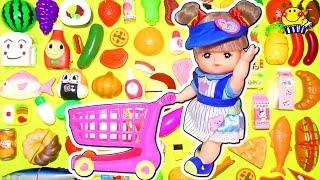 メルちゃんのおかいものごっこ遊び︎スーパーマーケットでお店屋さんになりきろう super market