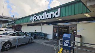 [4K] Foodland at Market City Mall on 10/16/24 in Honolulu, Oahu, Hawaii