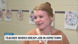 Daughter teaches in her mother’s old classroom at Highland Home School