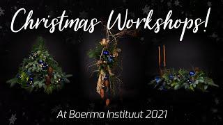 Christmas Workshop Line up 2021!