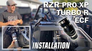 Installing RZR Pro Xp / Turbo R  CLUTCH FAN! RPM SxS ECF Clutch Fan