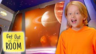 Boy Gets ROCKET SHIP Room Makeover | Get Out Of My Room | Universal Kids