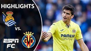 Moreno's brace leads Villarreal to upset win vs. Real Sociedad | LaLiga Highlights | ESPN FC