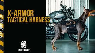 OneTigris X ARMOR Tactical Dog Harness | Full-body Armor, Full-metal Buckles, The Next Level Gear