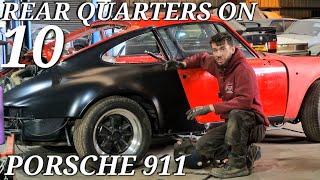 Rear Quarters & Sills Are On! Porsche 911 Restoration Episode 10