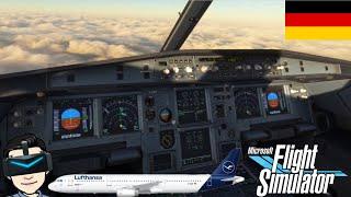 SayIntentions Full Fenix A321 VR Flight | Frankfurt to Dusseldorf | Pimax Crystal Light