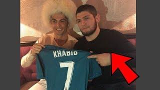 Cristiano Ronaldo meets Khabib Nurmagomedov in Madrid