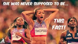 She was NEVER supposed to be an Olympic champion?! || The insane RISE of a 200M gold medalist!