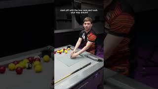 How to rack pool balls for international 8 ball rules  #tips #billiards #8ballpool