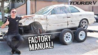 Rebuilding a Wrecked JZX100 Chaser in the USA!