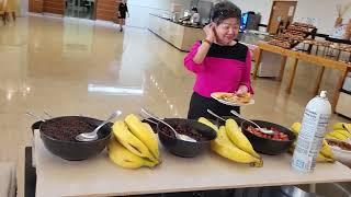 ខ្មែរទេសចរណ៏ Grand Sirenis Riviera Maya Resort & Spa Breakfast honest review.