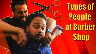 Types Of People At Barber Shop | Comedy Video | The Idiotz