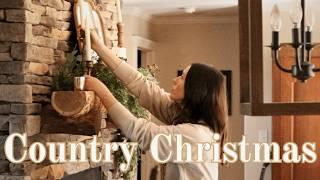 Simple Country Christmas Decor Inspiration | Old Farmhouse Living