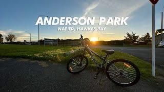 Biking around Anderson Park | Napier, Hawkes Bay, New Zealand