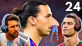 Messi & Ronaldo react to Funny Clips 24!