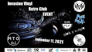 ''Invasion Vinyl Retro Club Event'' Radio Time Out / OLEK / electro house & trance / LiveMix