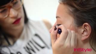 Maybelline New York Demonstrates a summer look with Anna Clough