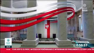 Polsat - Polska Wybiera - wybory parlamentarne 2023 - czołówka (15.10.2023)