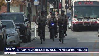 Violence in Chicago’s Austin neighborhood down compared to last year