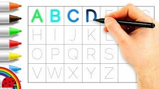 Learn the Letters of the English Alphabet from A to Z