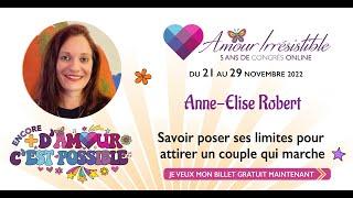 Le Congrès de l'AMOUR IRRESISTIBLE avec Claude Parisot, Olivier, Maritzabel et Anne Elise Robert