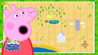 Learn About Maps With Peppa Pig  Educational Videos for Kids  Learn With Peppa Pig