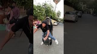 OLD VIDEO 2years agoBurgman stunt fail my real video #new #fail #stuntfails #burgmanstuntfail