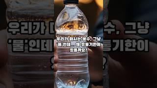 Brain Spark Moment : 『생수에 유통기한이 있는 이유는 물 때문이 아니다』